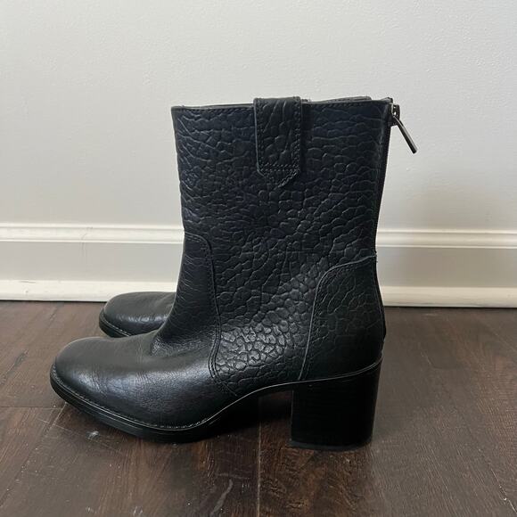 Vince Camuto "Zeldina" Leather Heeled Boot - Picture 4 of 8